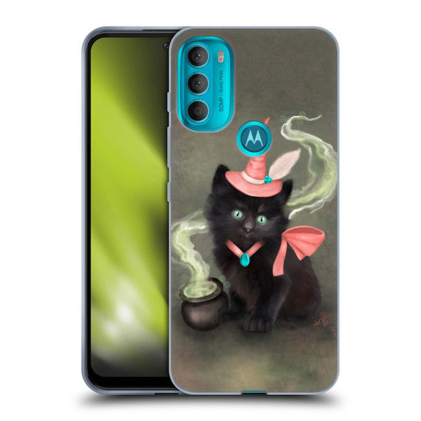 Ash Evans Graphics Familiar Spell Soft Gel Case for Motorola Moto G71 5G