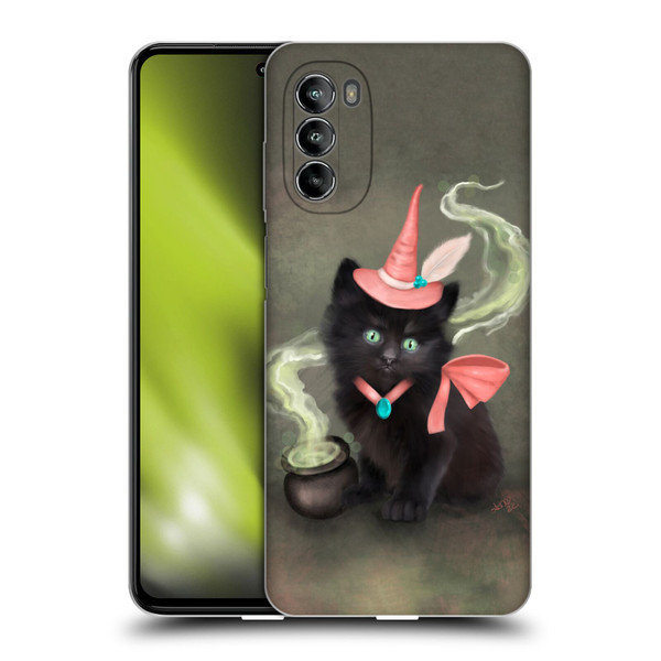 Ash Evans Graphics Familiar Spell Soft Gel Case for Motorola Moto G82 5G