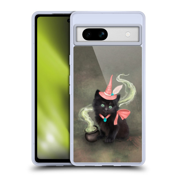 Ash Evans Graphics Familiar Spell Soft Gel Case for Google Pixel 7a