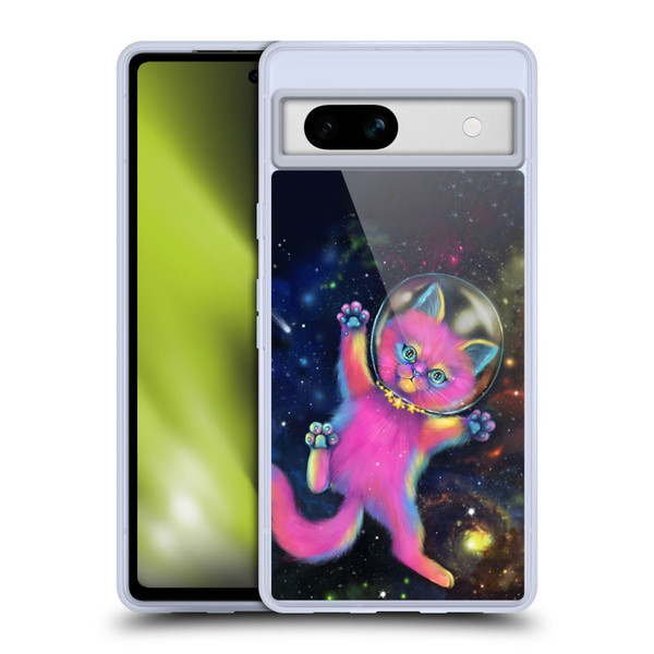 Ash Evans Graphics Lost In Space Soft Gel Case for Google Pixel 7a