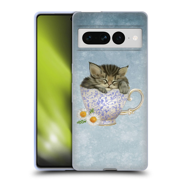 Ash Evans Graphics Chamomile Tea Soft Gel Case for Google Pixel 7 Pro
