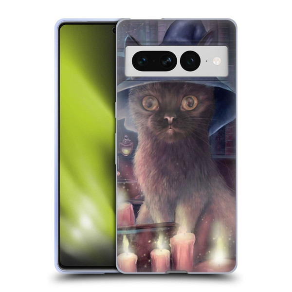 Ash Evans Graphics Toil And Trouble Soft Gel Case for Google Pixel 7 Pro