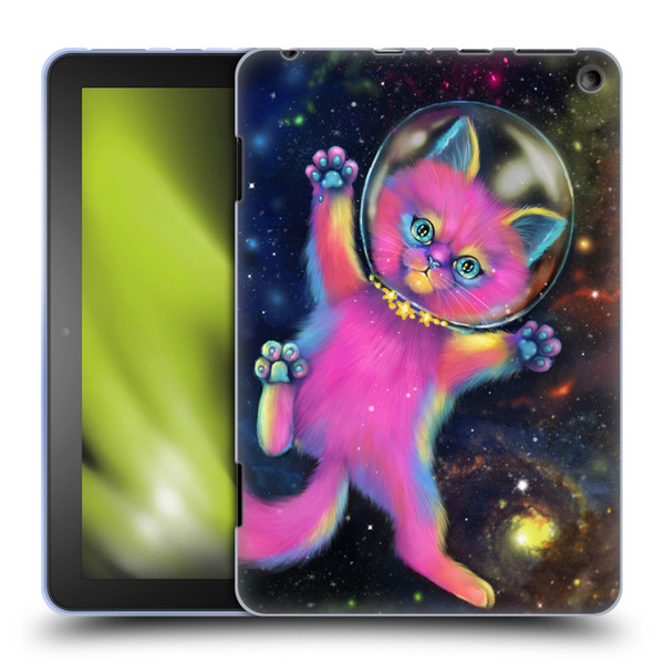 Ash Evans Graphics Lost In Space Soft Gel Case for Amazon Fire HD 8/Fire HD 8 Plus 2020