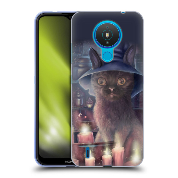 Ash Evans Graphics Toil And Trouble Soft Gel Case for Nokia 1.4