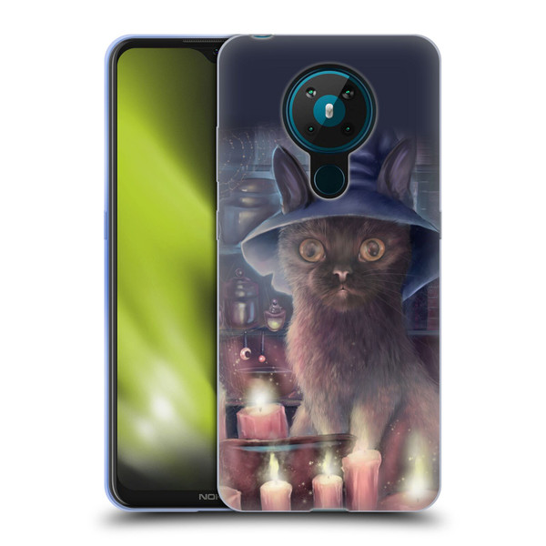 Ash Evans Graphics Toil And Trouble Soft Gel Case for Nokia 5.3