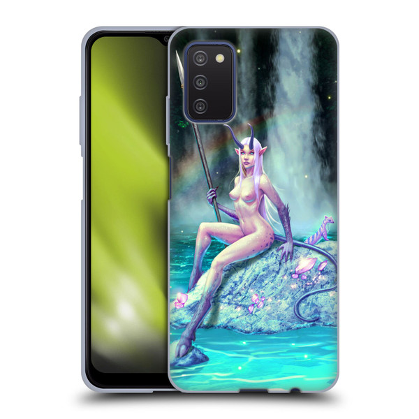 Christos Karapanos Key Art The Waterfall Soft Gel Case for Samsung Galaxy A03s (2021)