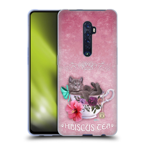 Ash Evans Graphics Hibiscus Tea Soft Gel Case for OPPO Reno 2