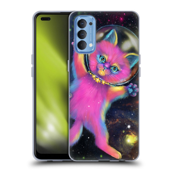 Ash Evans Graphics Lost In Space Soft Gel Case for OPPO Reno 4 5G