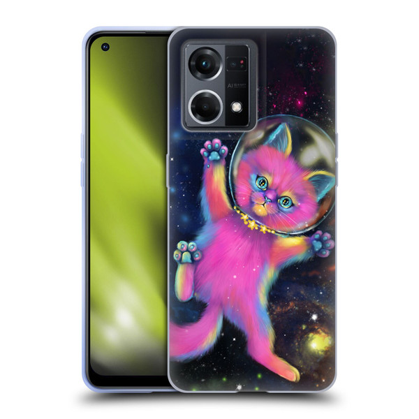 Ash Evans Graphics Lost In Space Soft Gel Case for OPPO Reno8 4G