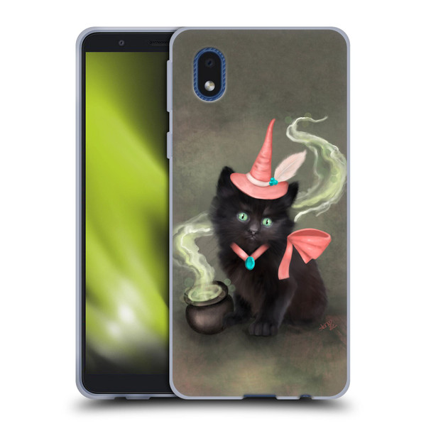 Ash Evans Graphics Familiar Spell Soft Gel Case for Samsung Galaxy A01 Core (2020)