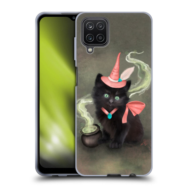 Ash Evans Graphics Familiar Spell Soft Gel Case for Samsung Galaxy A12 (2020)