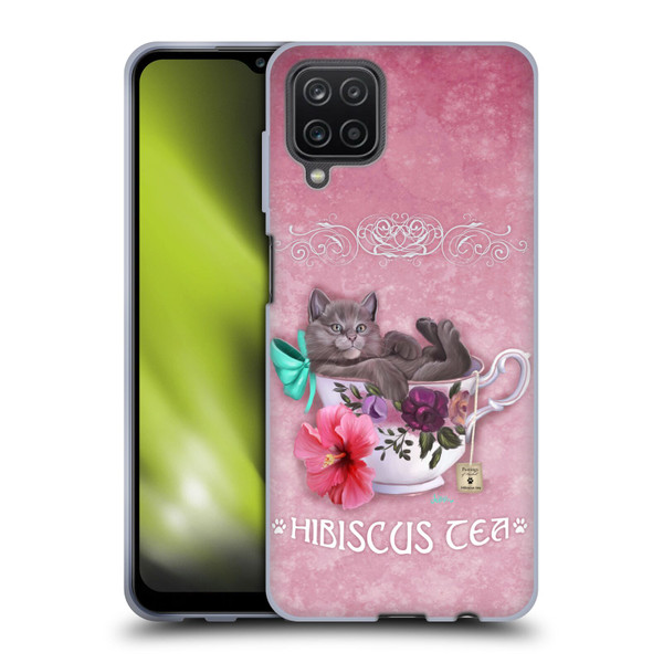 Ash Evans Graphics Hibiscus Tea Soft Gel Case for Samsung Galaxy A12 (2020)