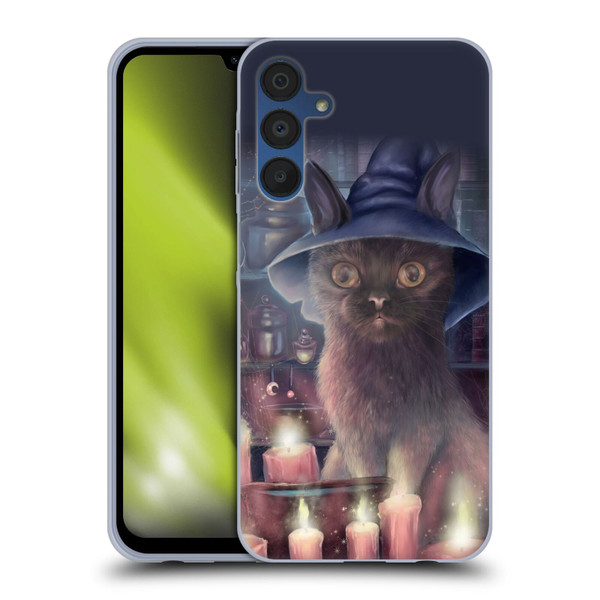 Ash Evans Graphics Toil And Trouble Soft Gel Case for Samsung Galaxy A15