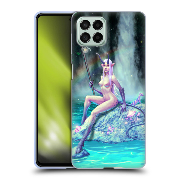 Christos Karapanos Key Art The Waterfall Soft Gel Case for Samsung Galaxy M53 (2022)