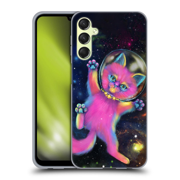 Ash Evans Graphics Lost In Space Soft Gel Case for Samsung Galaxy A24 4G / M34 5G