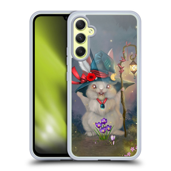 Ash Evans Graphics Magic Bunny Soft Gel Case for Samsung Galaxy A34 5G