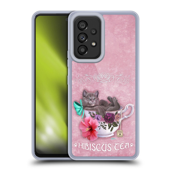 Ash Evans Graphics Hibiscus Tea Soft Gel Case for Samsung Galaxy A53 5G (2022)