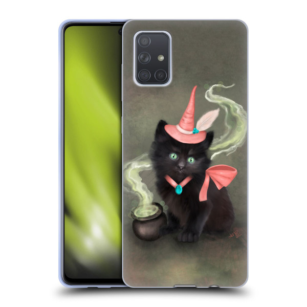 Ash Evans Graphics Familiar Spell Soft Gel Case for Samsung Galaxy A71 (2019)