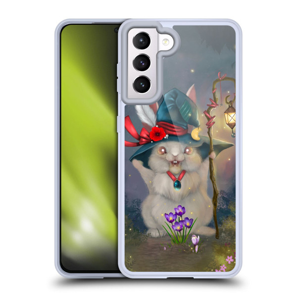 Ash Evans Graphics Magic Bunny Soft Gel Case for Samsung Galaxy S21 5G