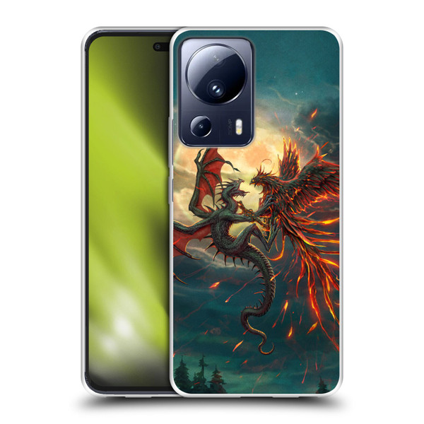 Christos Karapanos Key Art Against Soft Gel Case for Xiaomi 13 Lite 5G
