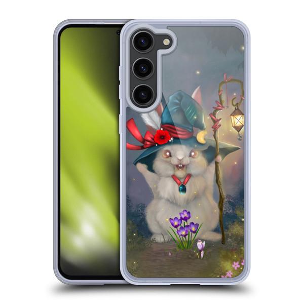 Ash Evans Graphics Magic Bunny Soft Gel Case for Samsung Galaxy S23+ 5G