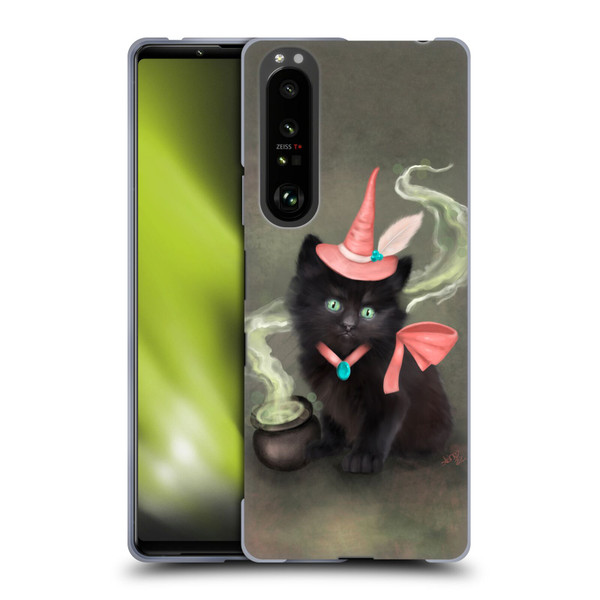 Ash Evans Graphics Familiar Spell Soft Gel Case for Sony Xperia 1 III