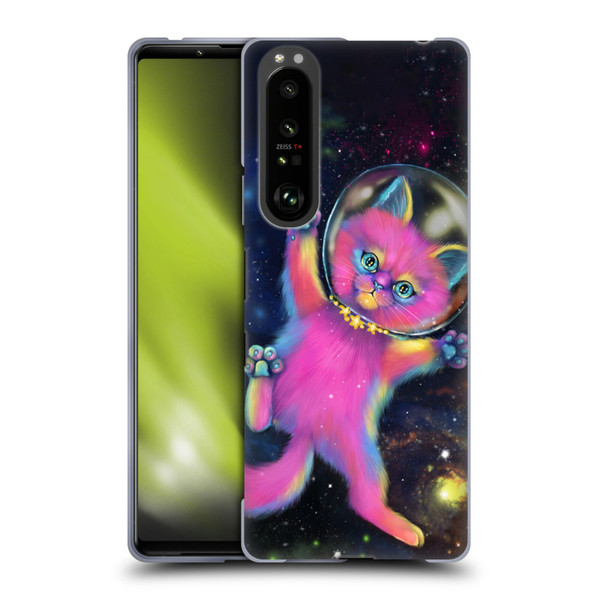 Ash Evans Graphics Lost In Space Soft Gel Case for Sony Xperia 1 III