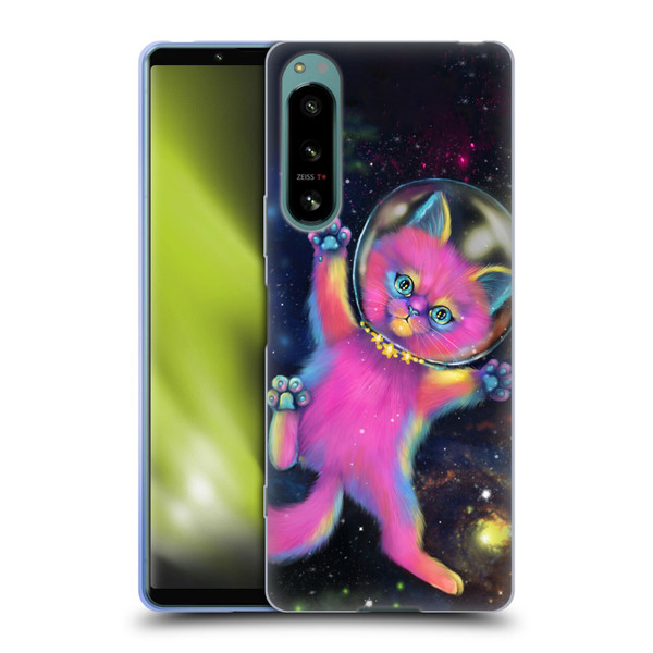 Ash Evans Graphics Lost In Space Soft Gel Case for Sony Xperia 5 IV