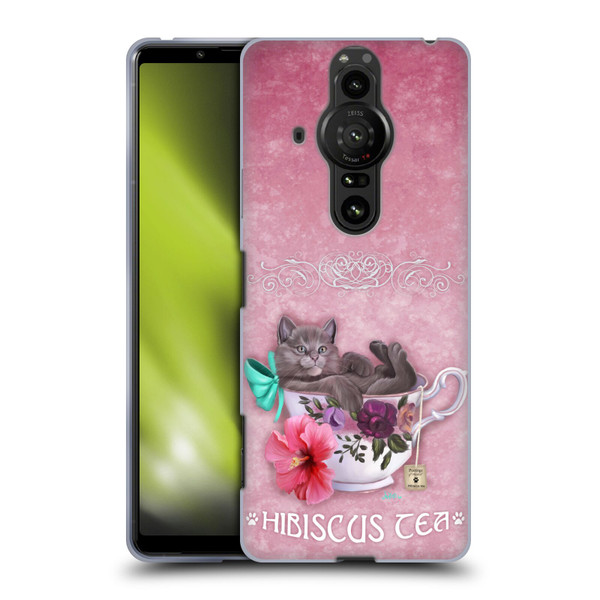 Ash Evans Graphics Hibiscus Tea Soft Gel Case for Sony Xperia Pro-I