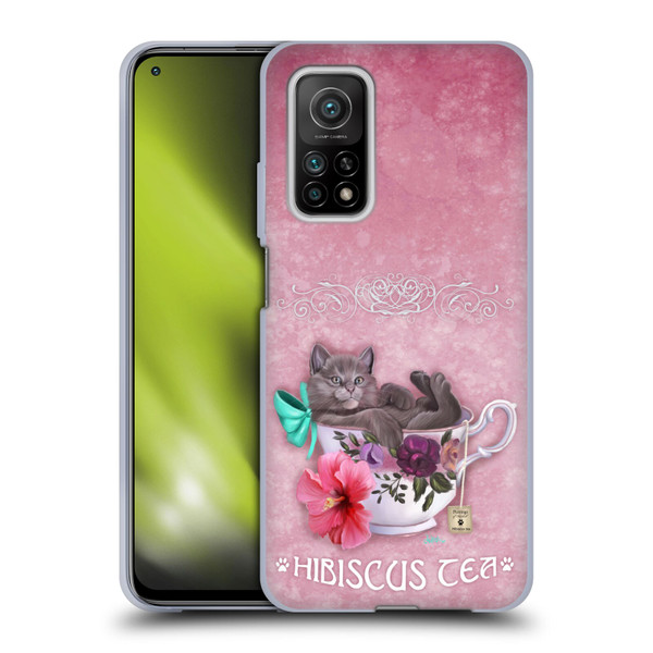 Ash Evans Graphics Hibiscus Tea Soft Gel Case for Xiaomi Mi 10T 5G