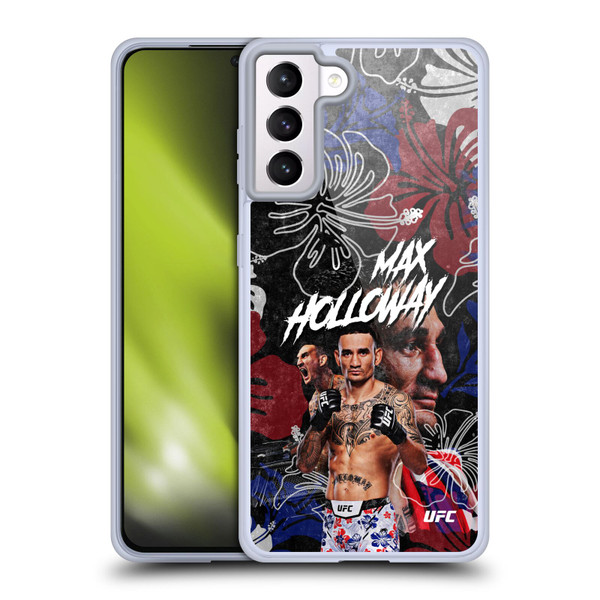 UFC Max Holloway BMF Champion Soft Gel Case for Samsung Galaxy S21+ 5G