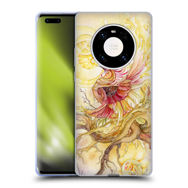 Stephanie Law Art Phoenix Soft Gel Case for Huawei Mate 40 Pro 5G