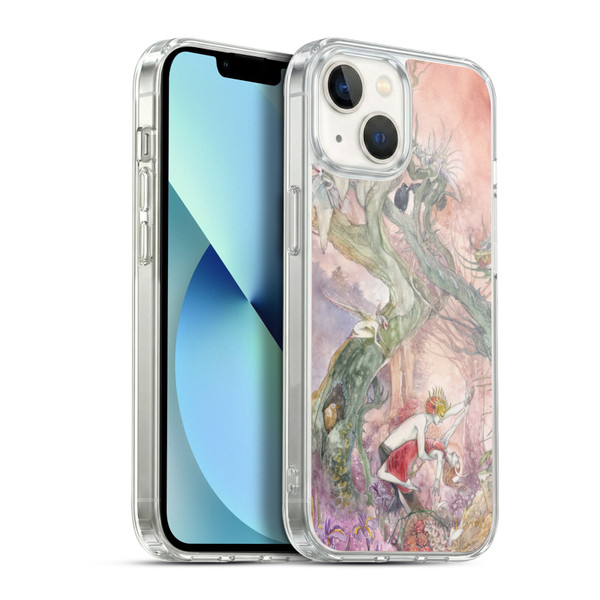 Stephanie Law Art Love Soft Gel Case for Apple iPhone 13