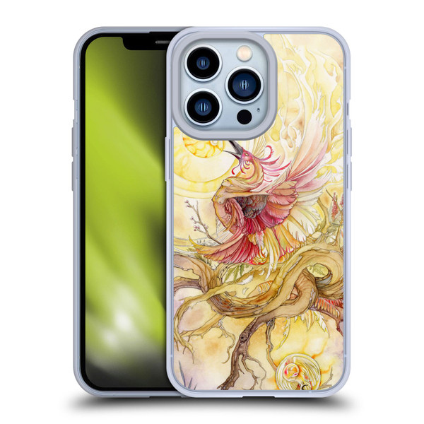 Stephanie Law Art Phoenix Soft Gel Case for Apple iPhone 13 Pro