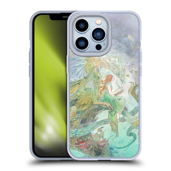 Stephanie Law Art Transcribing The Wind Soft Gel Case for Apple iPhone 13 Pro