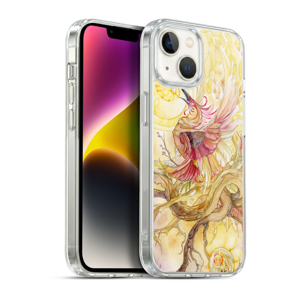 Stephanie Law Art Phoenix Soft Gel Case for Apple iPhone 14