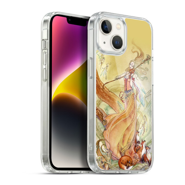 Stephanie Law Art Violin Soft Gel Case for Apple iPhone 14