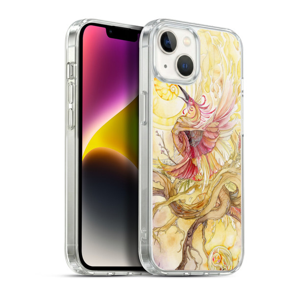 Stephanie Law Art Phoenix Soft Gel Case for Apple iPhone 14 Plus & MagSafe