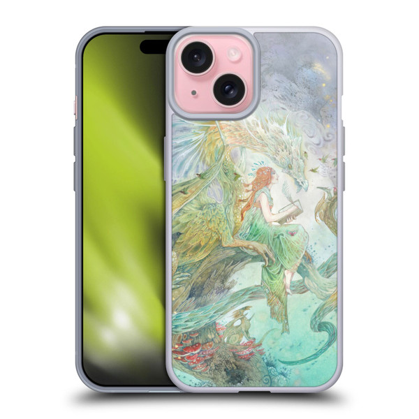 Stephanie Law Art Transcribing The Wind Soft Gel Case for Apple iPhone 15