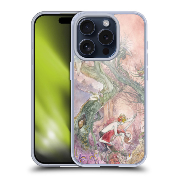 Stephanie Law Art Love Soft Gel Case for Apple iPhone 15 Pro