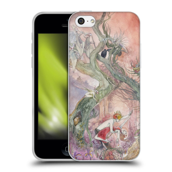 Stephanie Law Art Love Soft Gel Case for Apple iPhone 5c