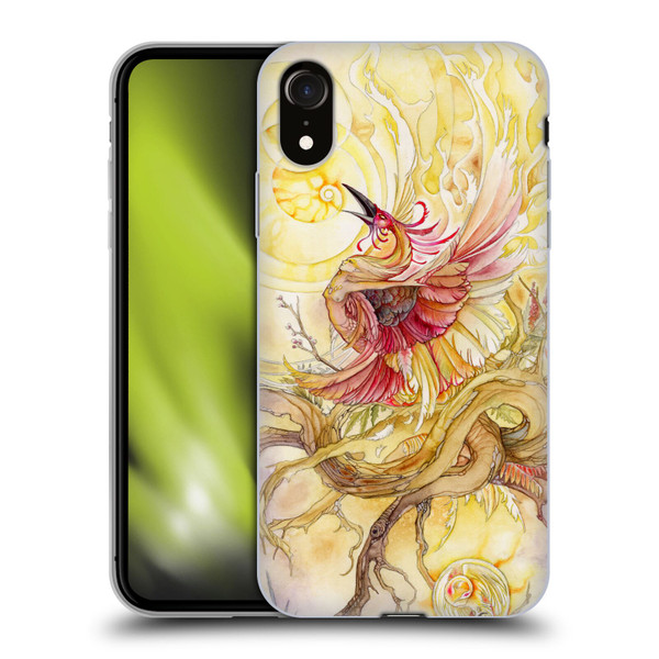 Stephanie Law Art Phoenix Soft Gel Case for Apple iPhone XR