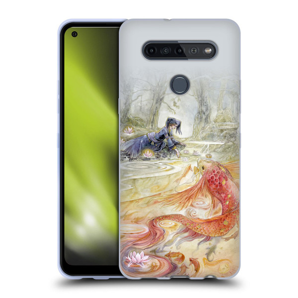 Stephanie Law Art Pure Heart Soft Gel Case for LG K51S