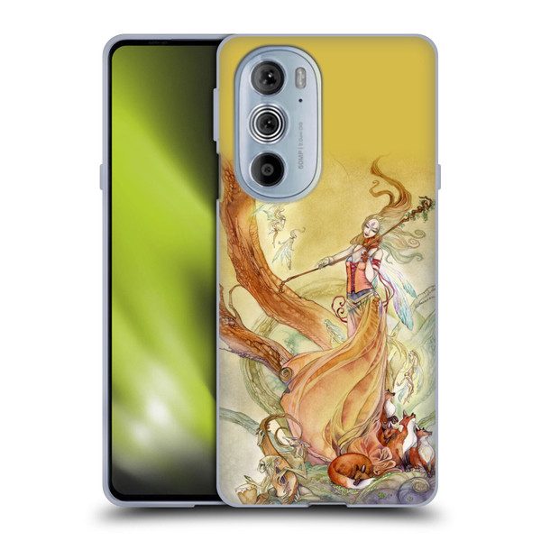Stephanie Law Art Violin Soft Gel Case for Motorola Edge X30