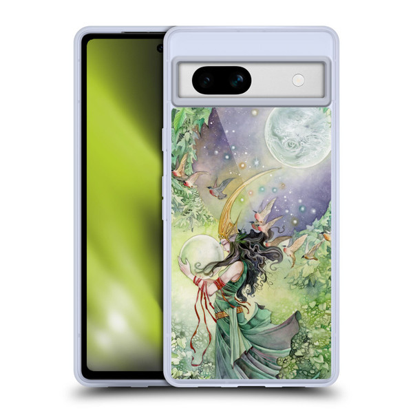 Stephanie Law Art World Soft Gel Case for Google Pixel 7a