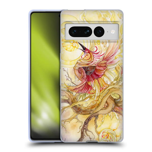 Stephanie Law Art Phoenix Soft Gel Case for Google Pixel 7 Pro