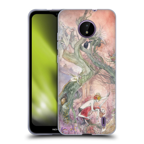 Stephanie Law Art Love Soft Gel Case for Nokia C10 / C20