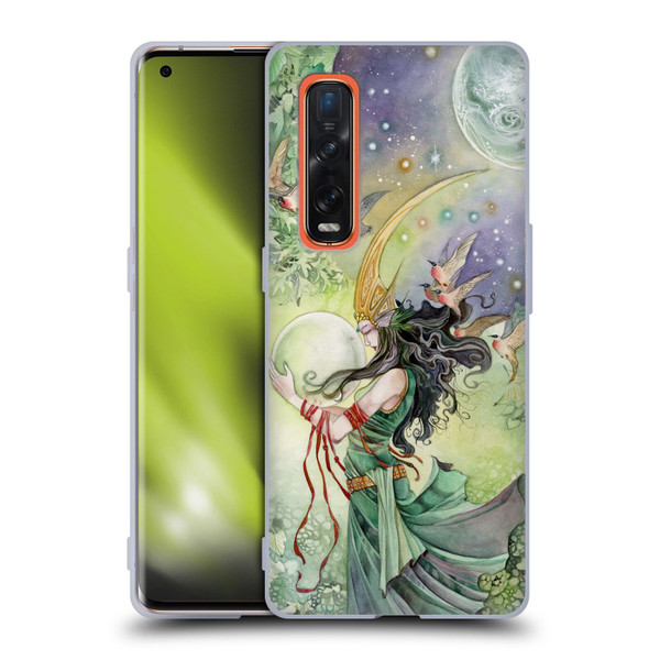 Stephanie Law Art World Soft Gel Case for OPPO Find X2 Pro 5G