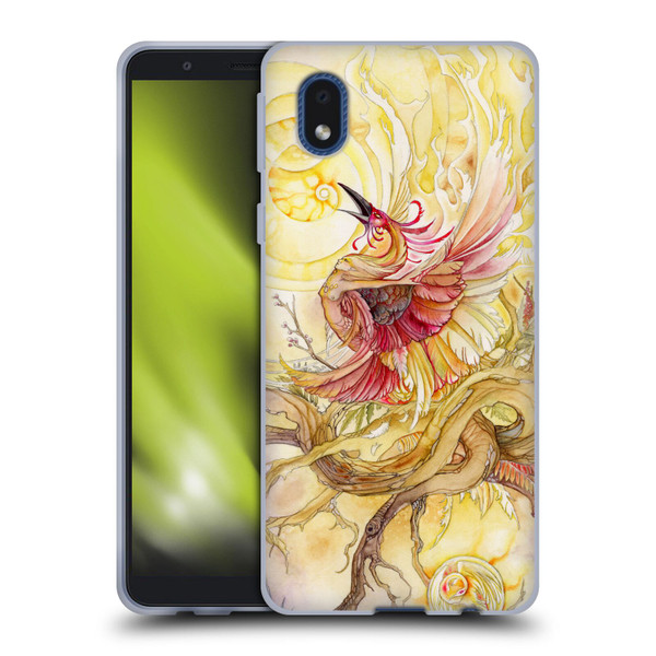 Stephanie Law Art Phoenix Soft Gel Case for Samsung Galaxy A01 Core (2020)