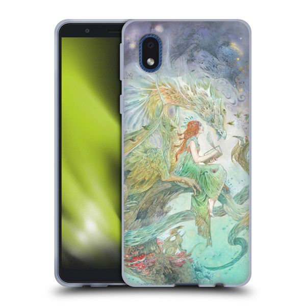 Stephanie Law Art Transcribing The Wind Soft Gel Case for Samsung Galaxy A01 Core (2020)
